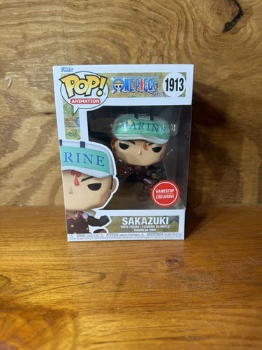 SAKAZUKI ADMIRAL AKAINU GAMESTOP EXCLUSIVE STICKER ONE PIECE FUNKO POP 1913