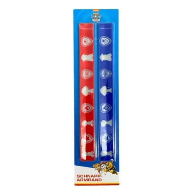 NICKELODEON PAW PATROL Schnapp-Armband Sicherheits Reflektor Schnappfunktion Schulkinder