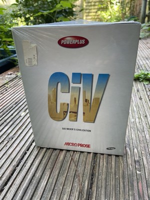 CiV - Sid Meier's Civilization Powerplus Nr. 1 PC CD-ROM Big Box  NEU 