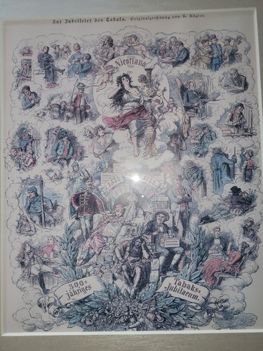 Bilder mit Rahmen ( Lithographien Holzschnitt) - Bild 3 von 5