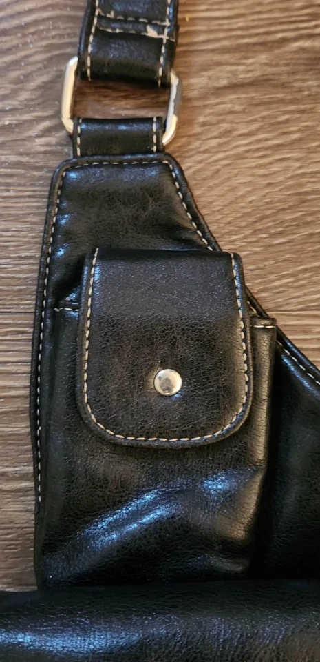 BOLSO DE HOMBRO BANDOLERA NEGRO ALFRED DUNNER BOLSO DE MANO MONEDERO Foto 3 de 4