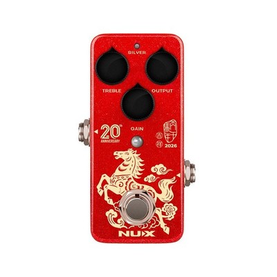 NUX NOD-1 Horseman Overdrive Pedal Limited-Edition Red