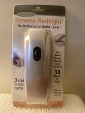 HANDY TRENDS DYNAMO WIND-UP FLASHLIGHT - No Batteries Required Brand New