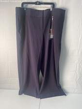 NWT Lane Bryant Dark Blue Women's 'The Allie' Stretch Dress Pants, Sz. 24 S