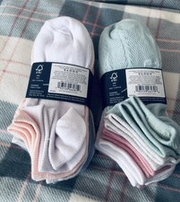 Gap Girl's Socks 16 Pr. Low Cut NEW Multicolor Shoe Size 10-4