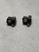 80's Fender Stratocaster Roller String Trees Guides Black Plastic Japan