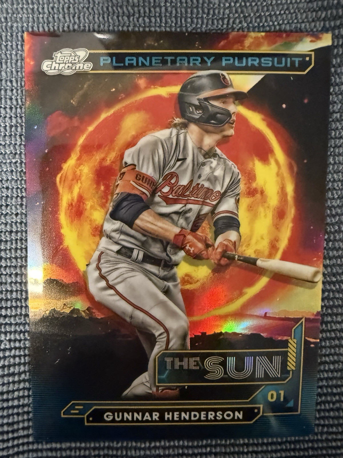 2024 Topps Cosmic Chrome - Planetary Pursuit Gunnar Henderson #PPS-2 Sun