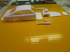 NEW 1/24 3D PRINTED 73 VEGA HATCHBAC MODIFIED SLOT CAR BODY, MOTOR , AND ADD-ONS