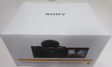 Sony ZV 1F Vlog Camera Black Compact 4K Content Creator Vlogging Camera