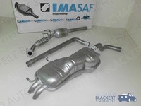 Imasaf Auspuffanlage Komplett + Kat für VW Golf 4 IV 1.9 TDI 96KW 2000-2005