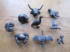 CAST IRON Animal rustic vintage retro Farmhouse Cabinet handle knob/cupboard/dra