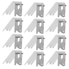14 Pcs Freezer Shelf Clip Fridge Brackets Cooler Commercial Refrigerator Clips