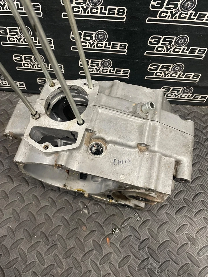 1984 Honda CB125 CB125S CB 125 bloco motor cárter cárter caixas - Imagem 3 de 4