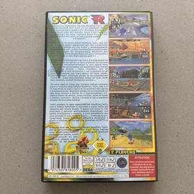 Sonic R - for Sega Saturn - UK PAL - Fully Boxed CIB