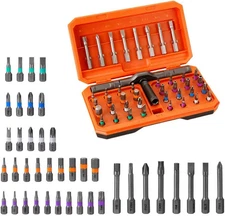 42 in 1 Magnetic Screwdriver Set, DIY Ratchet Screwdriver Set, Multi Bit Magneti