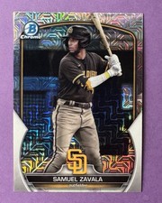 Topps Bowman Chrome Samuel Zavala San Diego Padres 2023 Prospects Card #BCP-241