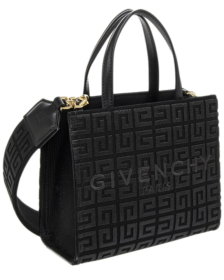Bolso de Mano Givenchy G-Tote Mini de Cuero para Mujer Negro Foto 3 de 4