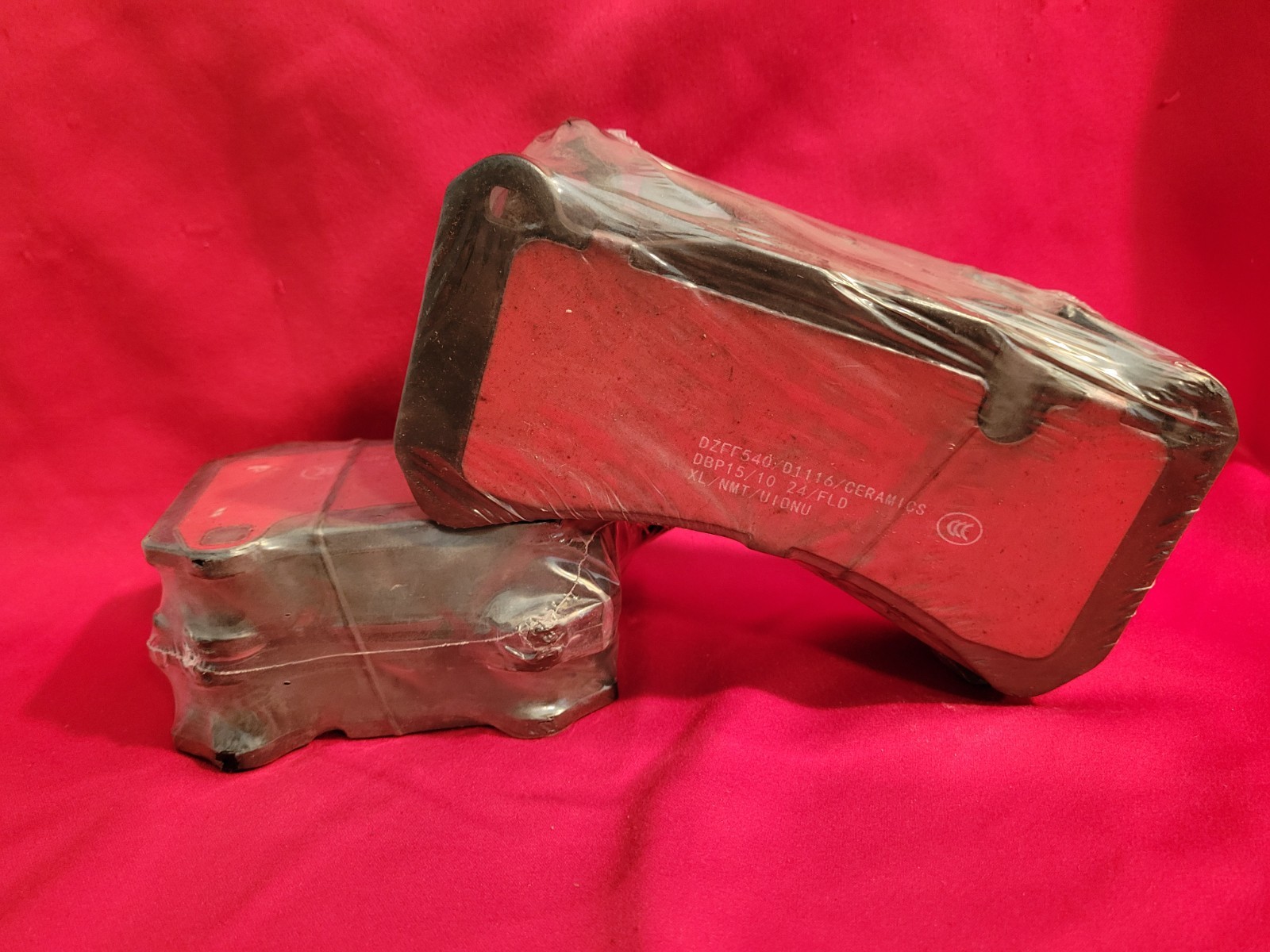 980156007 Front and rear ceramic brake pads and sensors for Maserati #296