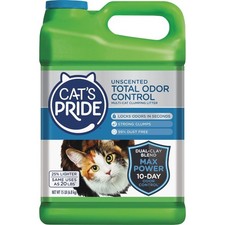 Cat's Pride 15 Lb. Multi-Cat Clumping Unscented Total Odor Control Cat Litter