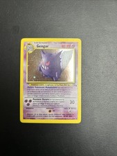 Carta Pokemon Gengar 5/62 Holo Set Fossil ITA Near Mint