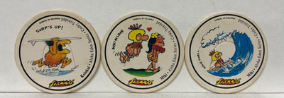 Lot of 3 Slammas POG Milkcap Hawaii Miki 1993