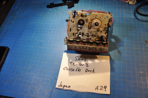Sony TC-W3 Cassette Deck Replacement Parts Cassette Mechanism Side B #  17850704