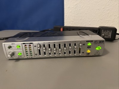 Behringer MiniFBQ FBQ800 Ultra-Compact 9-Band Graphic Equalizer