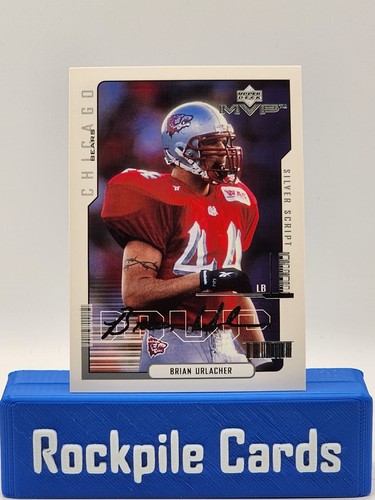 Brian Urlacher [Silver Script] #192 2000 Upper Deck MVP card