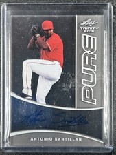 Santillan, Antonio - 2015 Leaf Trinity - Pure - Autograph