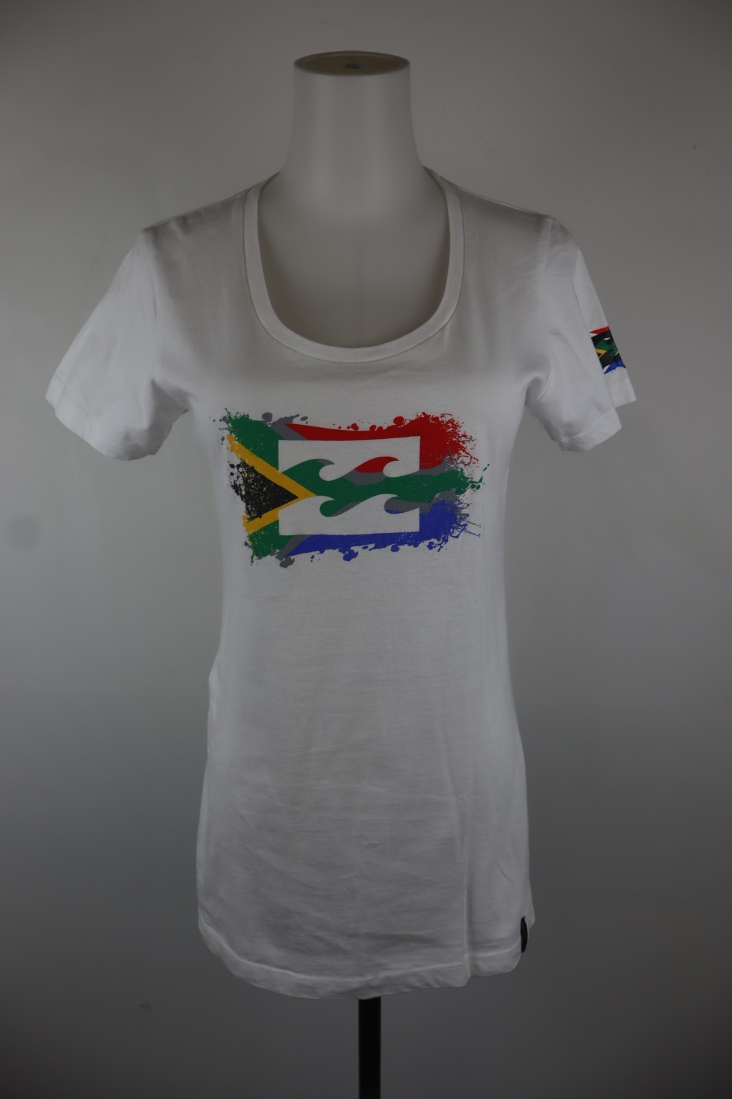 BILLABONG MAGLIA DONNA TG 12 WOMAN CASUAL VINTAGE T-SHIRT MANICA CORTA COTONE