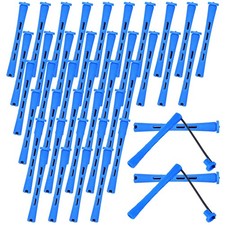 40 Pcs Perm Rods for Short Hair, Cold Wave Heatless Curling Rollers Plastic P...