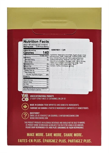 VineCo Original Series Italian Pinot Grigio Wine Making Ingredient Kit - Picture 2 of 7