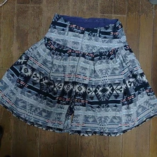 KAPITAL CAPITAL Made in Japan Discontinued Ethnic Pattern Pants Gray 1/S