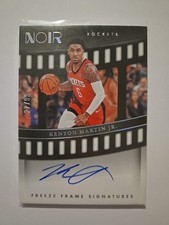 NBA Panini Noir Auto #'d /99 - Kenyon Martin Jr. Freeze Frame Signatures 