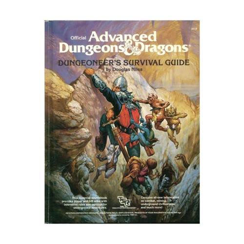 TSR AD&D 1st Ed Dungeoneer's Survival Guide Fair+