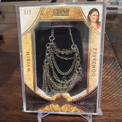 Miriam Gonzalez Worn Golden Earrings Benchwarmer Gold 1/2