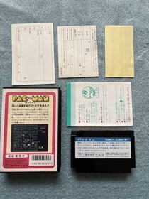 Beautiful item! decision! Re hard case version Famicom Pac-Man with box and