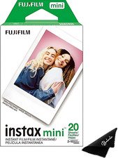 Instax Mini Film - Twin Pack 20 EXP Total, ISO 800, Compatible with Instax Mini