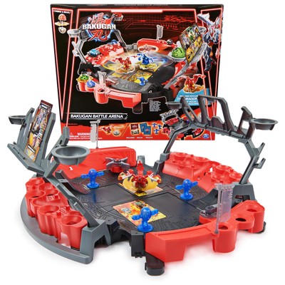 Bakugan Battle Arena Playset with Exclusive Spinning Dragonoid Action Toy