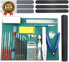 Professional 33 PCS Model Tools Kit Modeler Basic Tools Craft Set Hobby Building