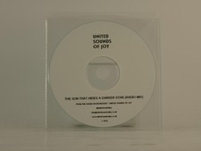 UNITED SOUNDS OF JOY THE SUN THAT HIDES A DARKER STAR (E3) 1 Track Promo CD Sing