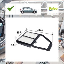 Valeo Luftfilter HONDA CIVIC VII Hatchback (EU, EP, EV) 1.6 i
