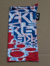 NEW CUSTOM OAKLEY SUNGLASSES CLEANING BAG