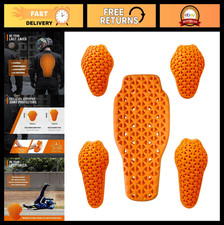 Armor Pads Set for Motorcycle Jackets - Elbow, Shoulder Back Protection