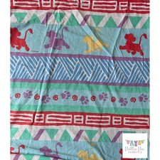 Vintage Lion King crib/toddler bed sheet set Disney 1990's