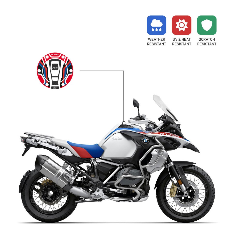 Tank Pad De Réservoir Adhésif Compatible Bmw R1250 Gs 2018