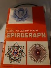 Vintage Kenner Spirograph How To Draw With Spirograph Booklet