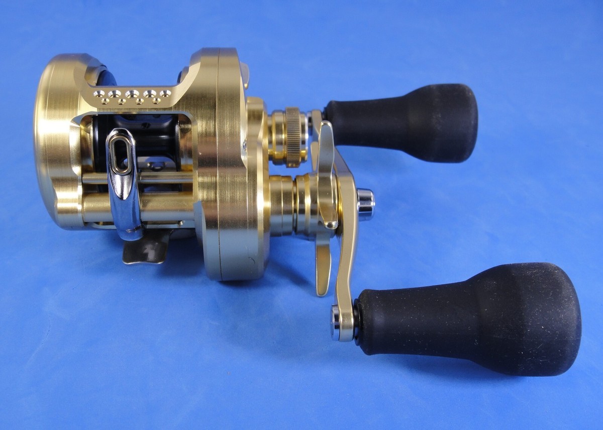 23 SHIMANO CALCUTTA CONQUEST MD 301XGLH LH REEL (U.S SELLER~SHIP