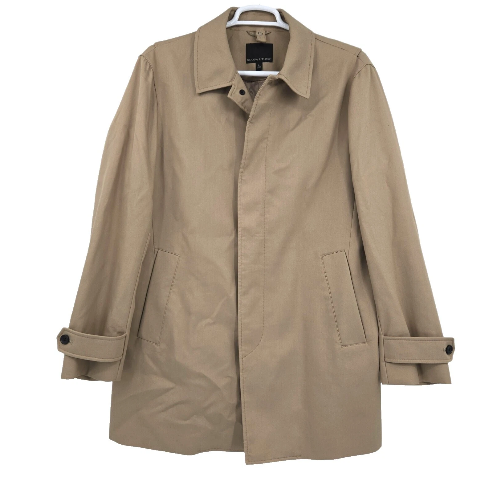 Abrigos Trench Banana Republic para hombres