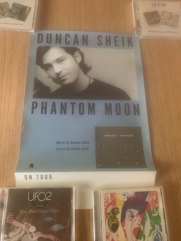 Duncan Sheik 2001 Phantom Moon / On Tour Promo Poster Steven Sater